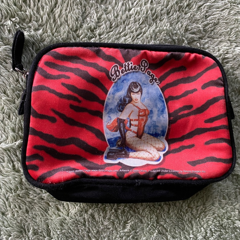 Bettie Page Cosmetic Bag